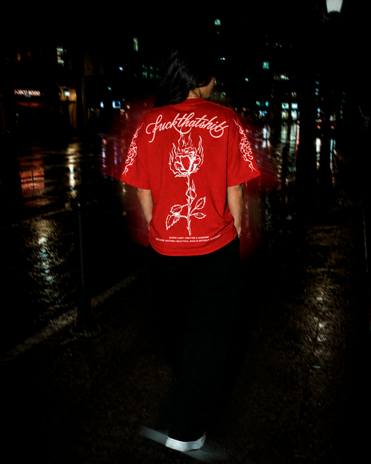 Playera Prime Rose And Fire