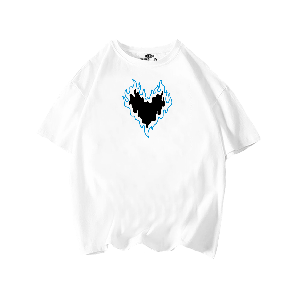 Playera Oversize Exclusiva Corazón Dragón