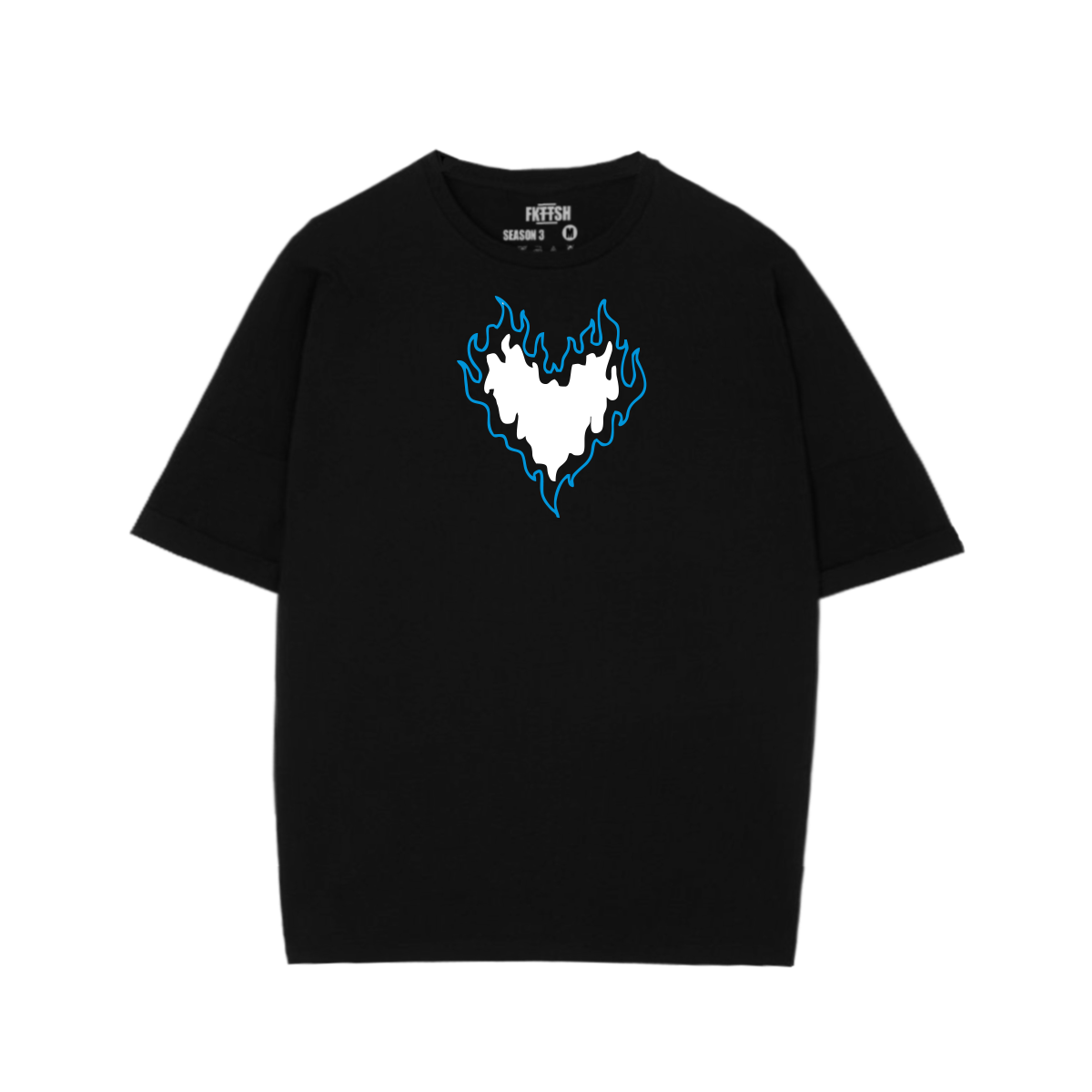 Playera Oversize Exclusiva Corazón Dragón