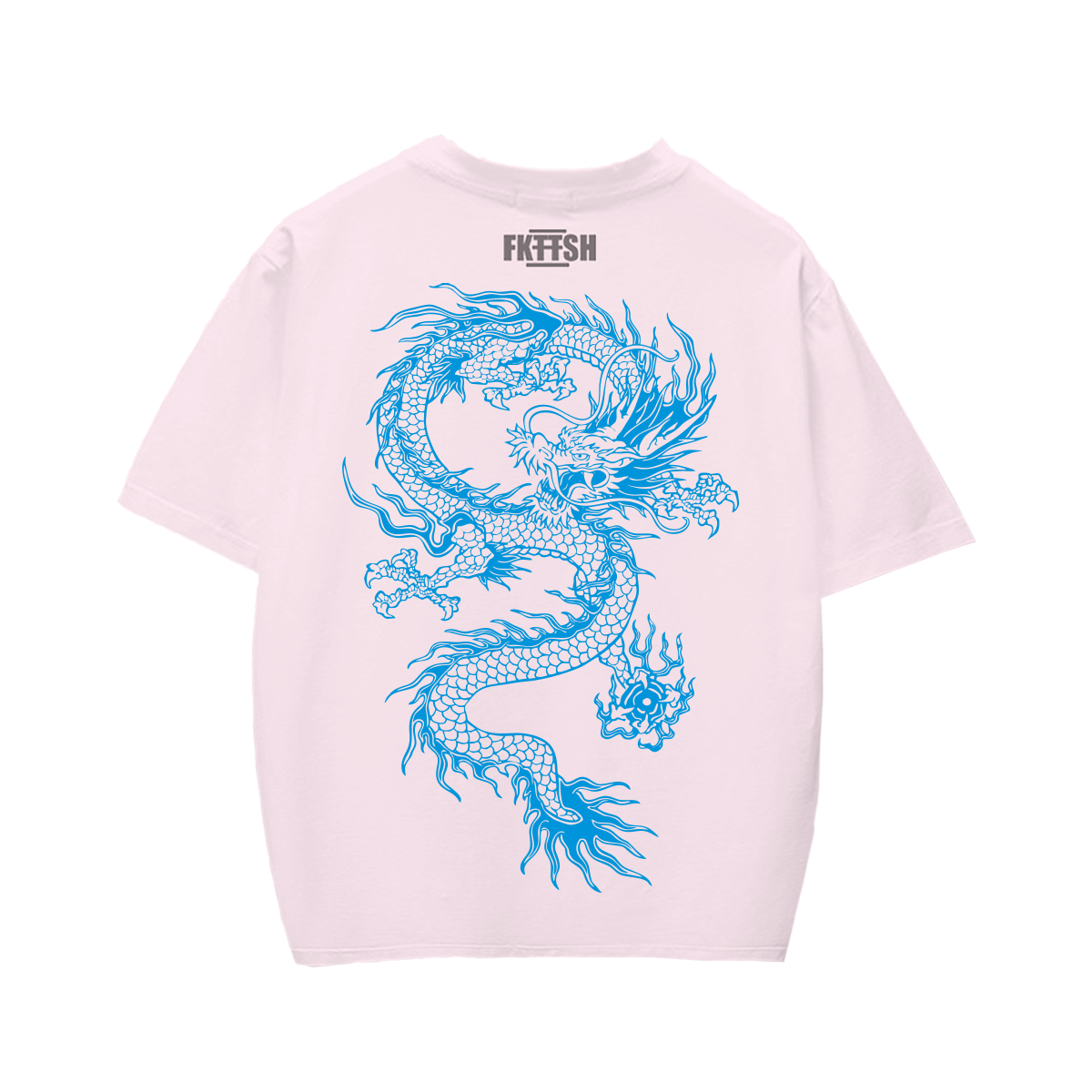 Playera Oversize Exclusiva Corazón Dragón