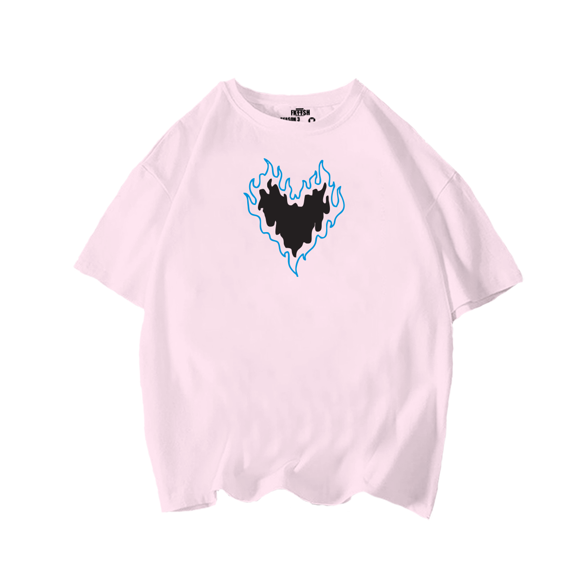 Playera Oversize Exclusiva Corazón Dragón