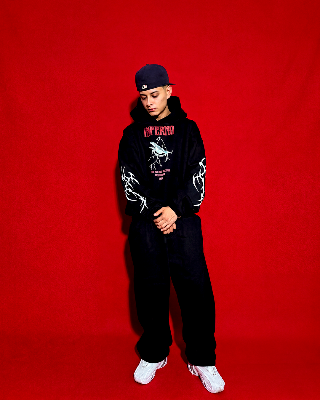 Hoodie Lucifer Con Cuernos