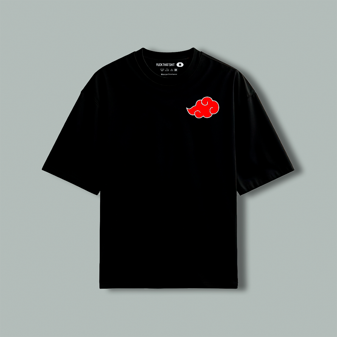 Playera Oversize Nube Akatsuki