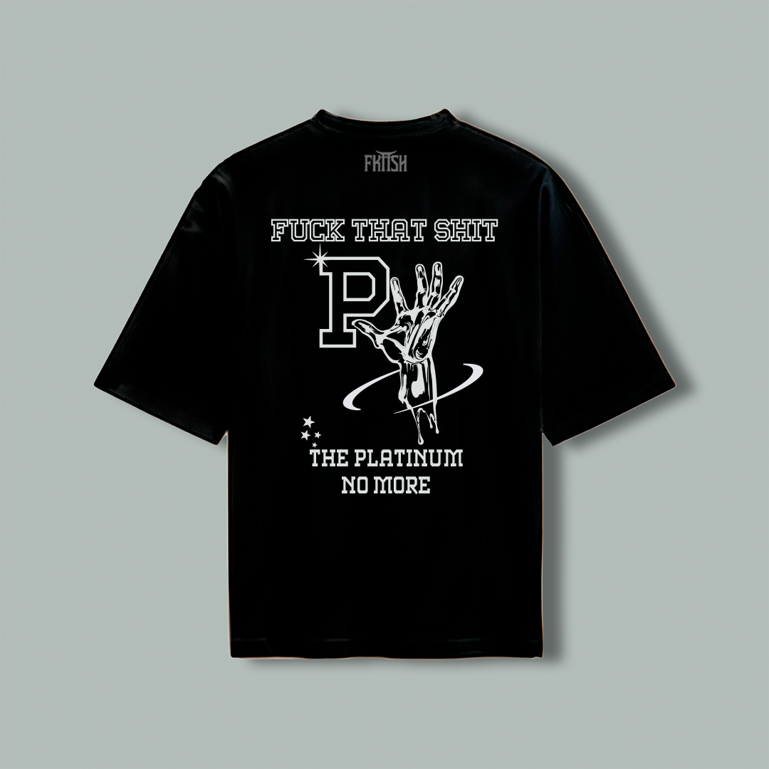 Playera Oversize The Platinum