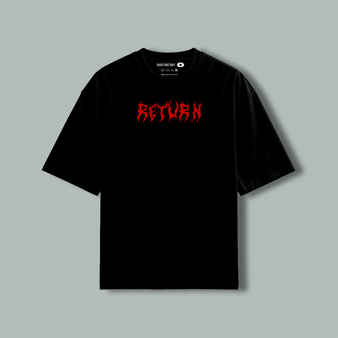 Playera Oversize New Waifu Return