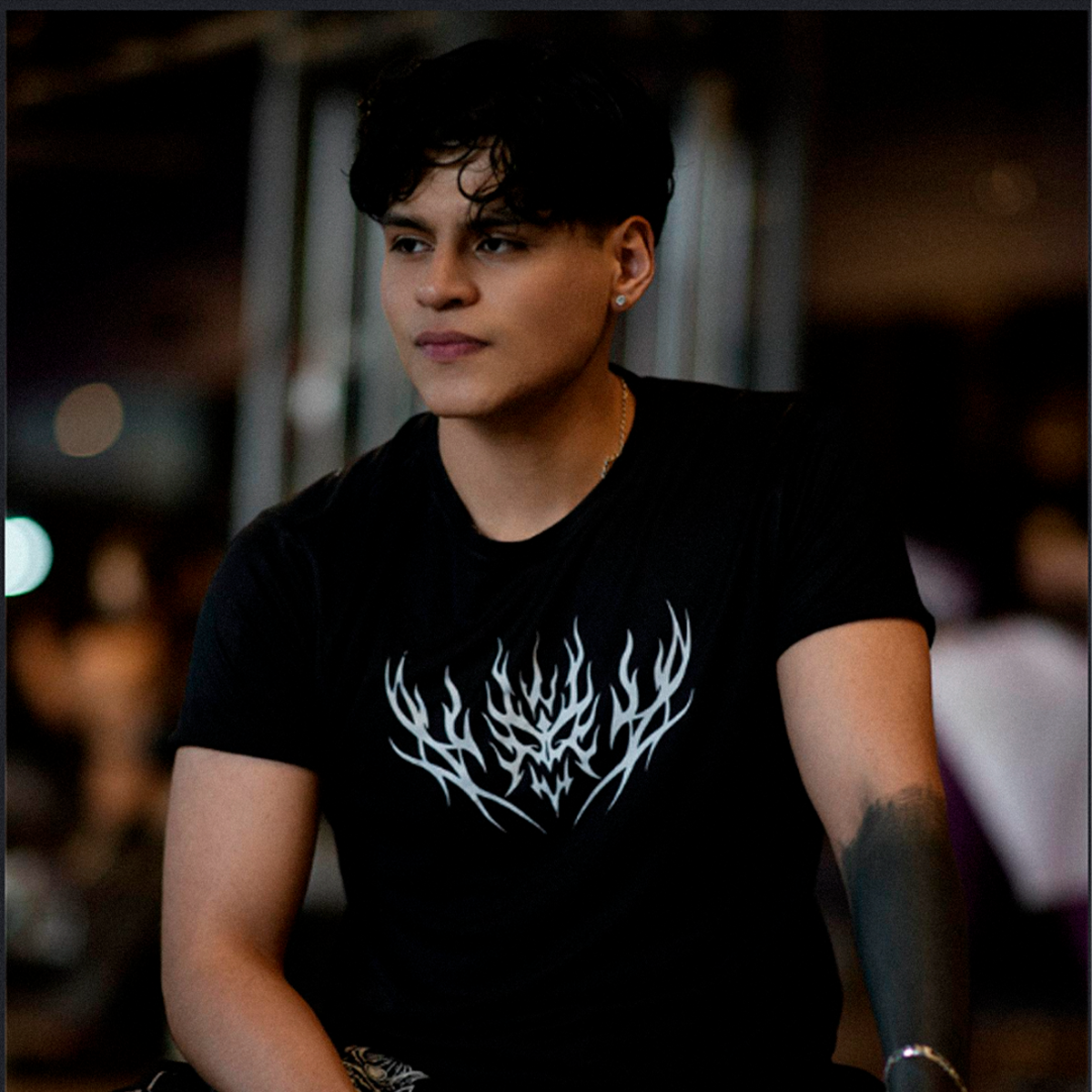 Playera Compresion Demon Back