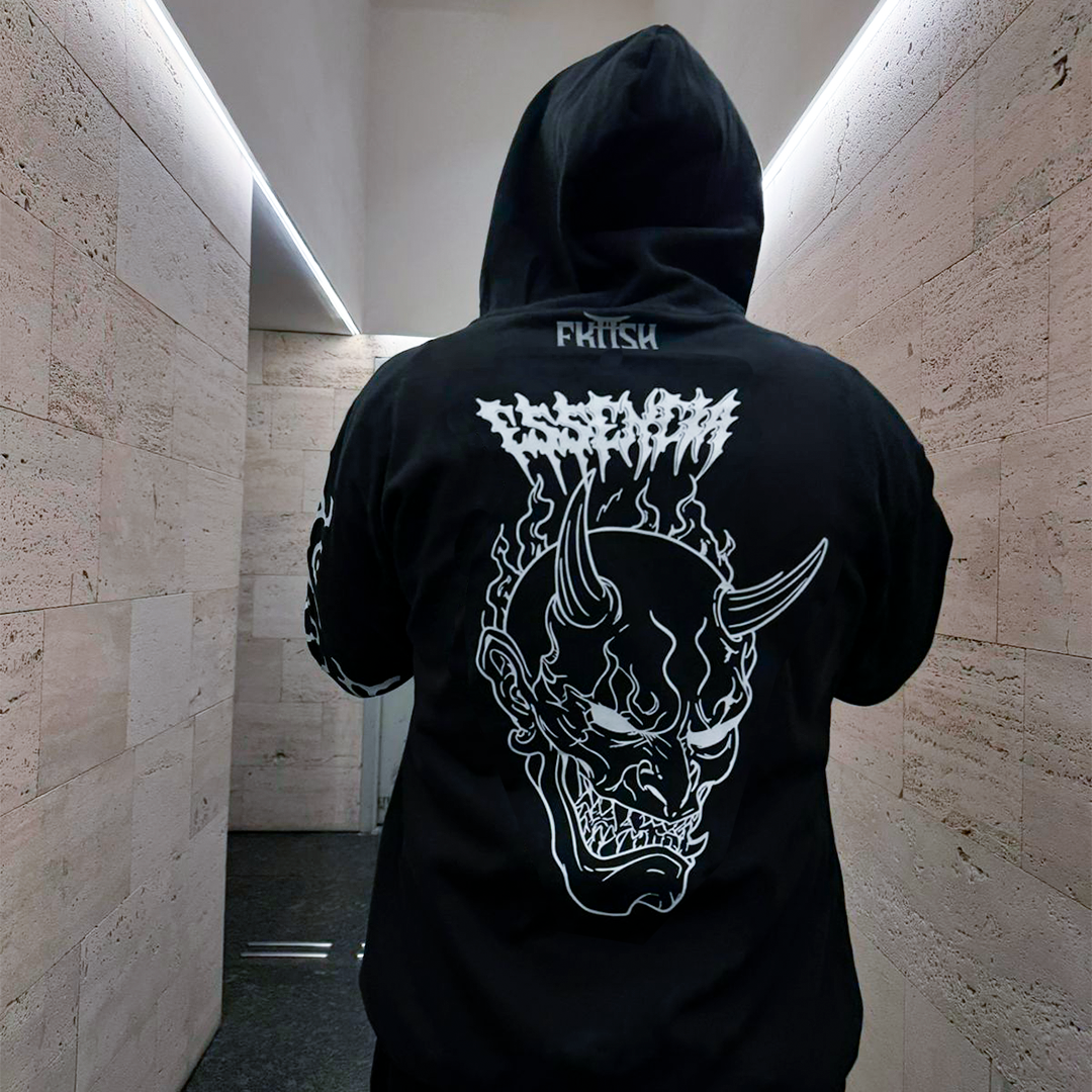Hoodie Demon Steetwear Neo Japones ESENCIA