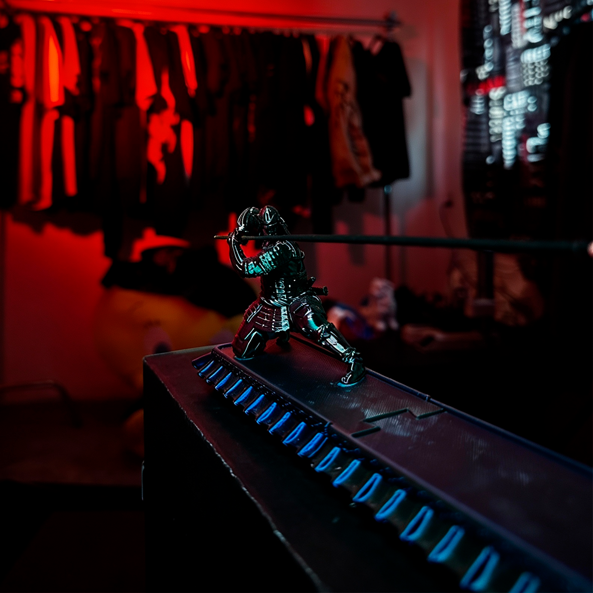 Porta inciensos samurai