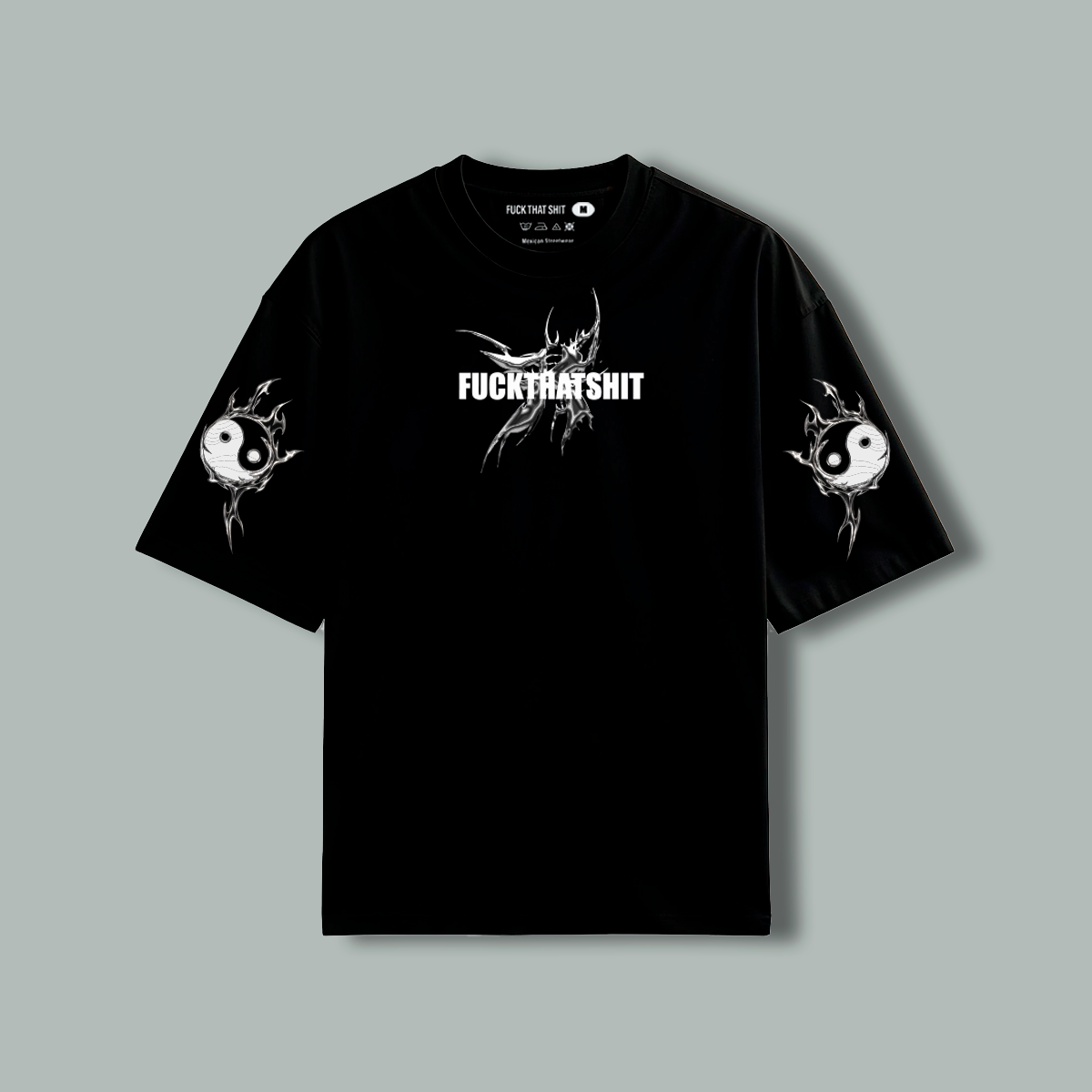 Playera Yin Y Yang Dark Liquid