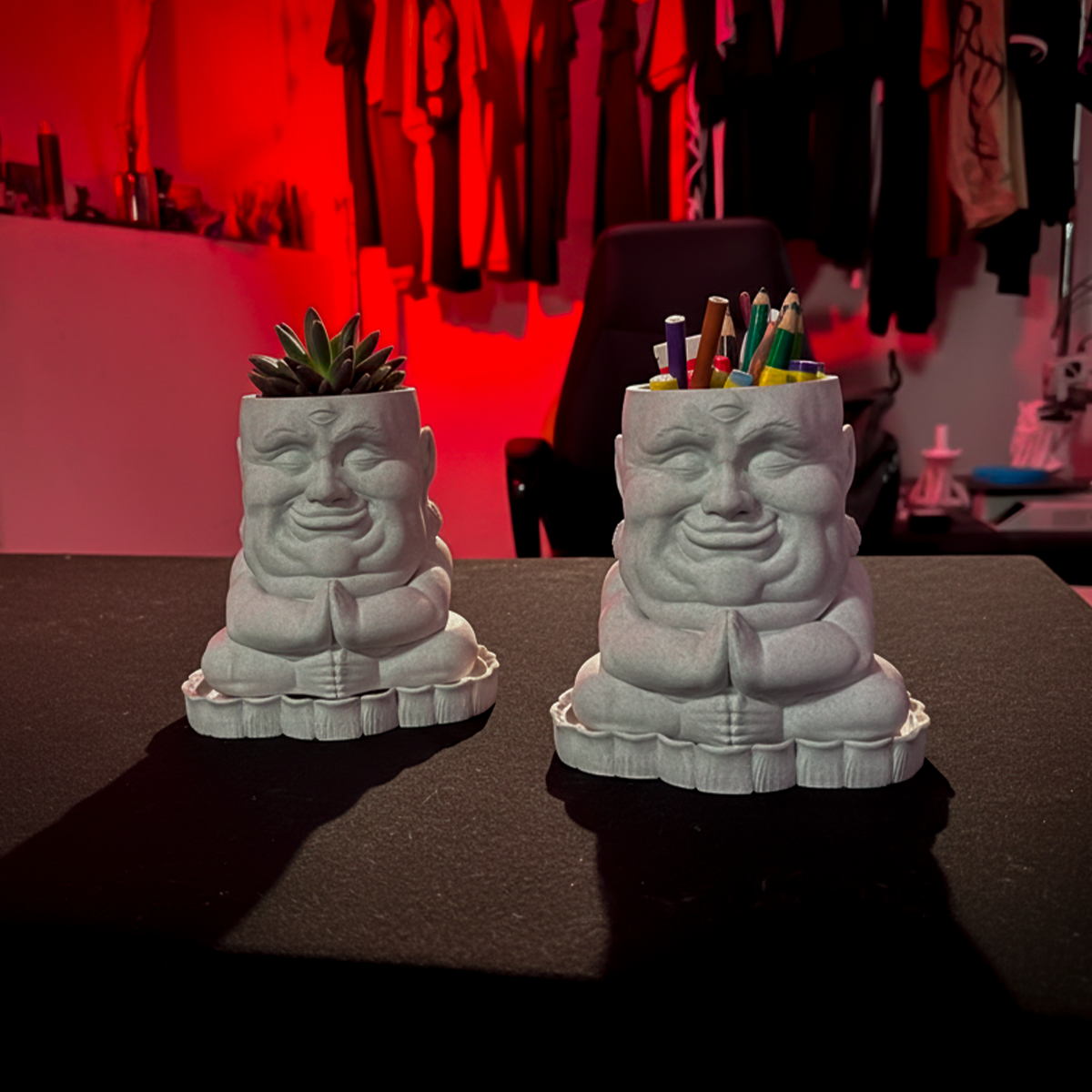 Buda Maceta Portalapices