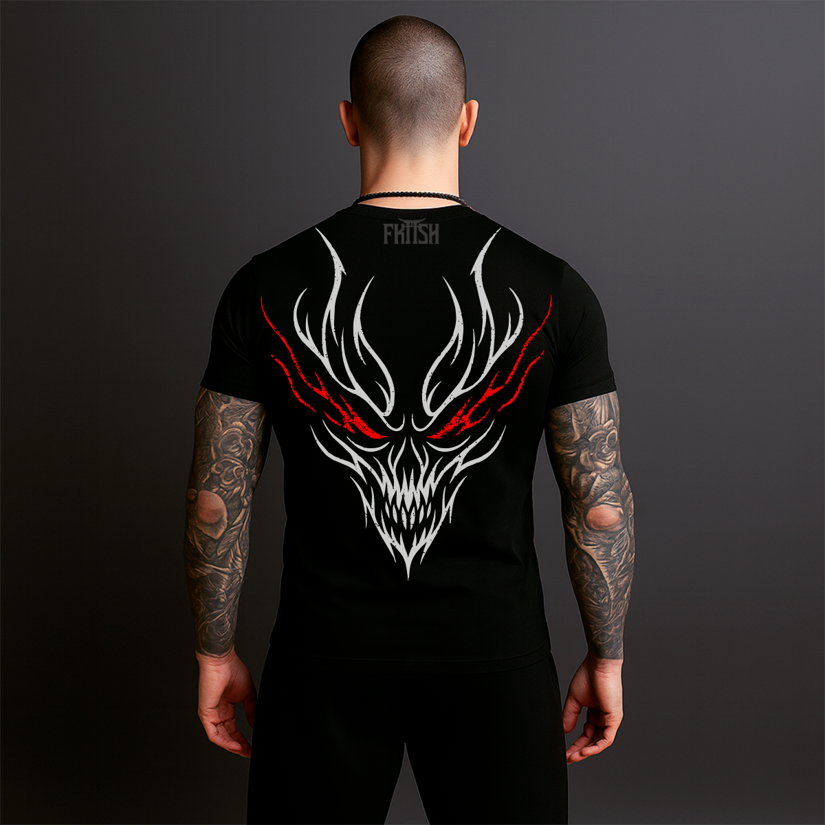 Playera Compresion Demon Back