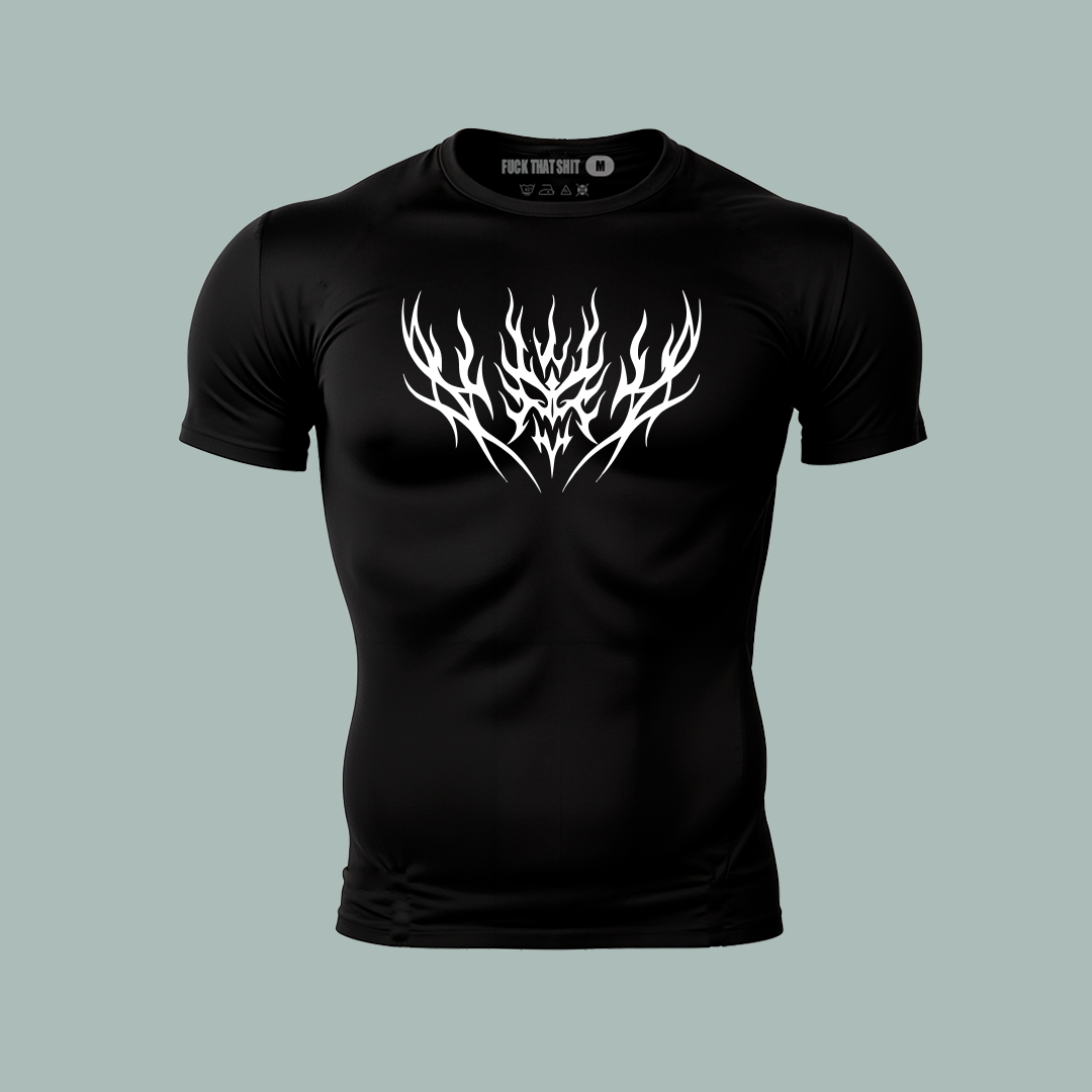 Playera Compresion Demon Back