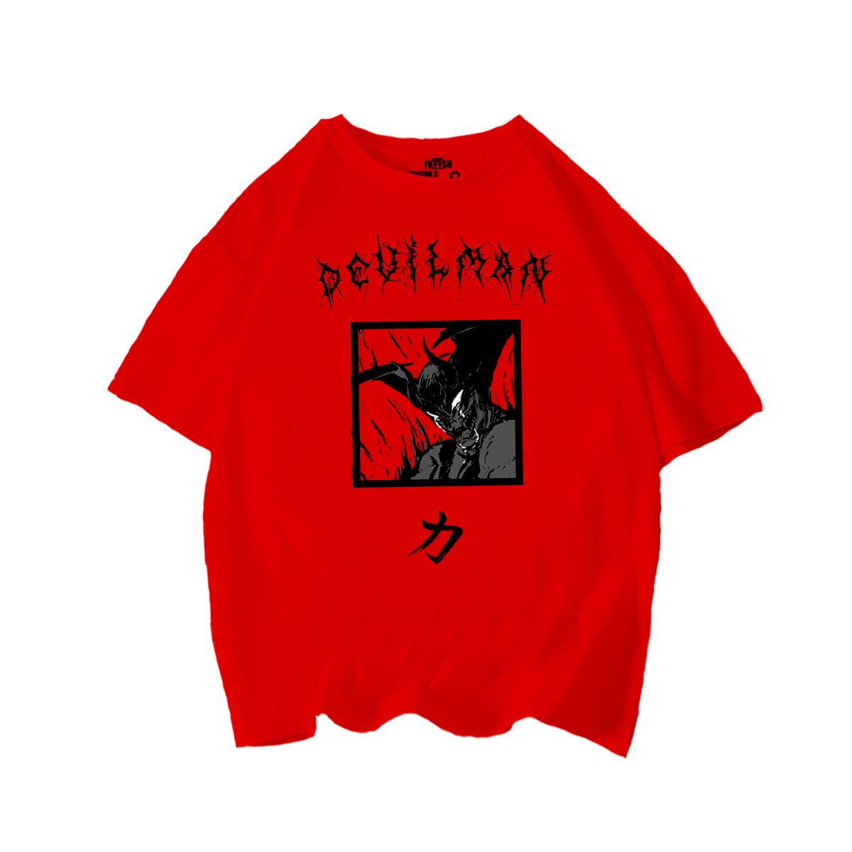 PLAYERA DEVILMAN CLASICA OVERSIZE