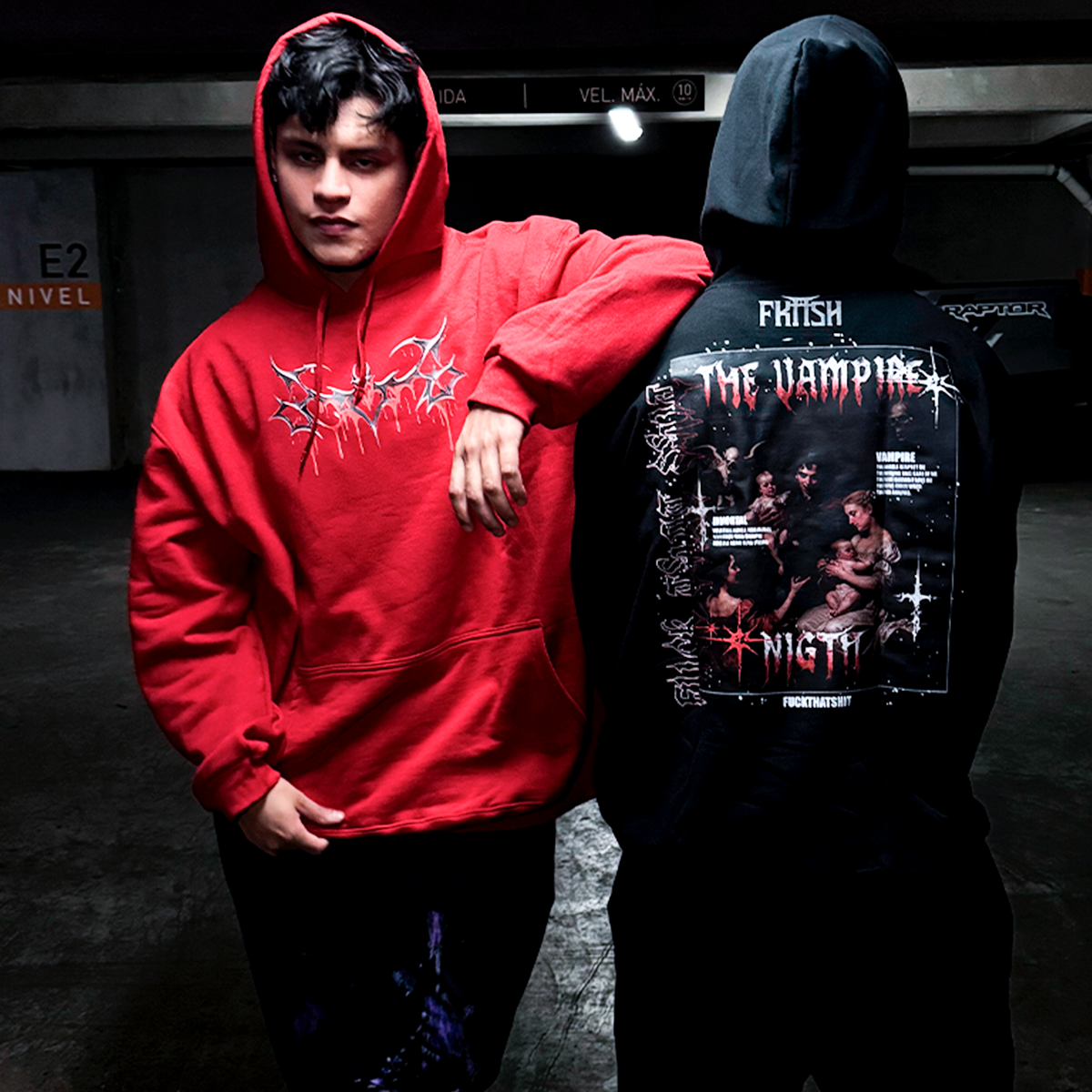 Hoodie The Revenant Neo Streetwear
