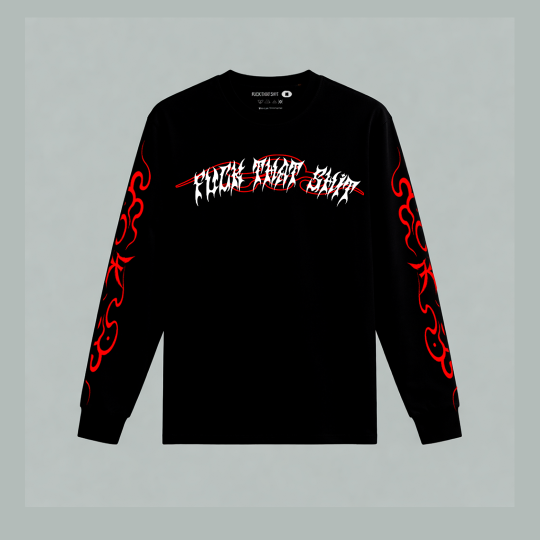 Playera Manga Larga Alacran Fear