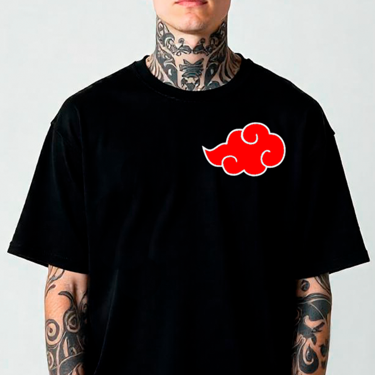 Playera Oversize Nube Akatsuki