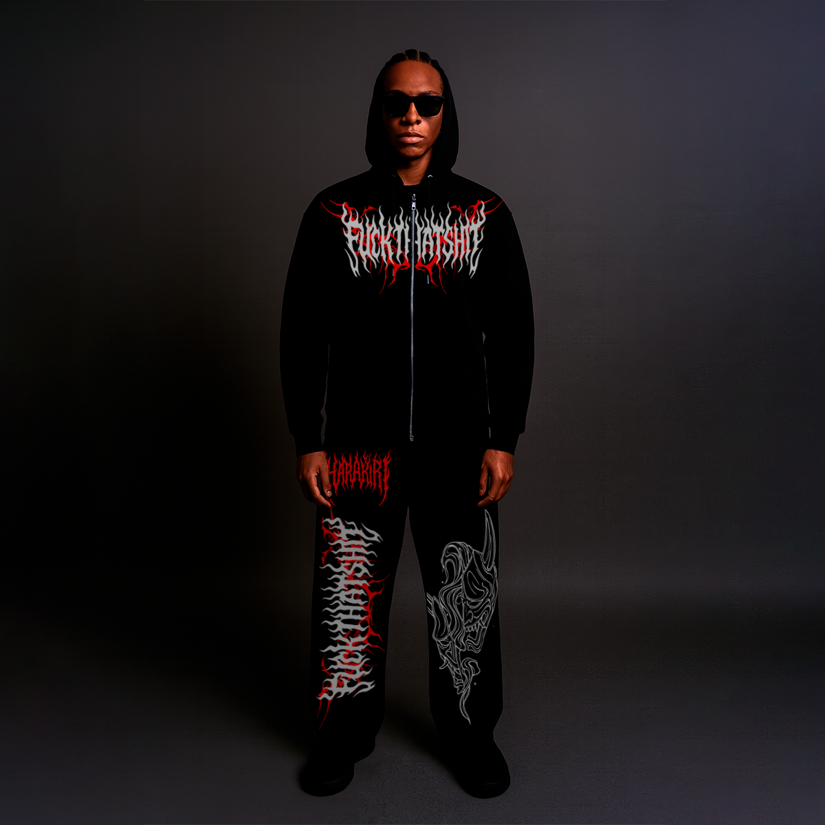 Hoodie Cierre Oni Divided