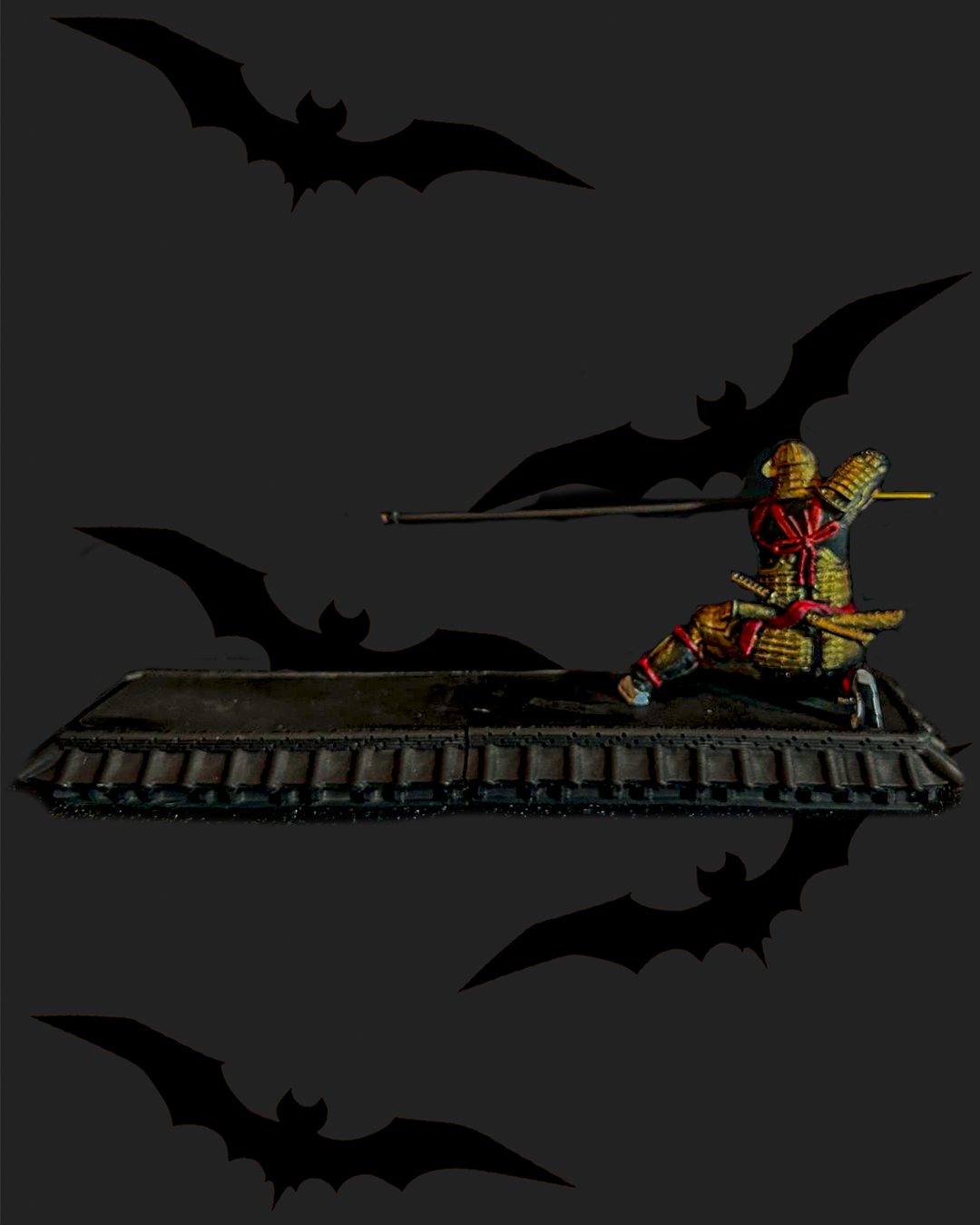 Porta inciensos samurai
