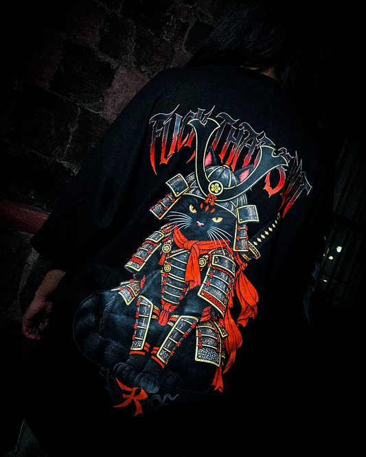 Playera Ultra Prime SAMURAI BLACK CAT