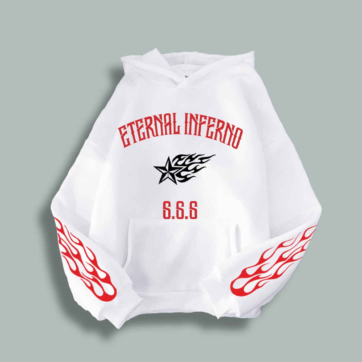 Sudadera Eternal Inferno 666 Classic