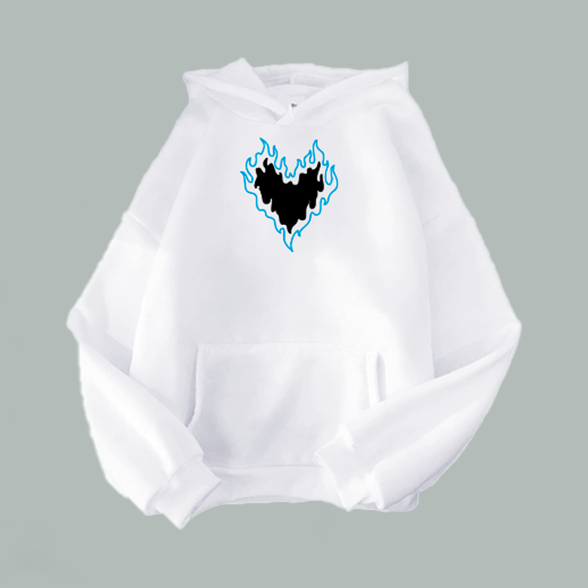 Hoodie Oversize Corazón Dragón
