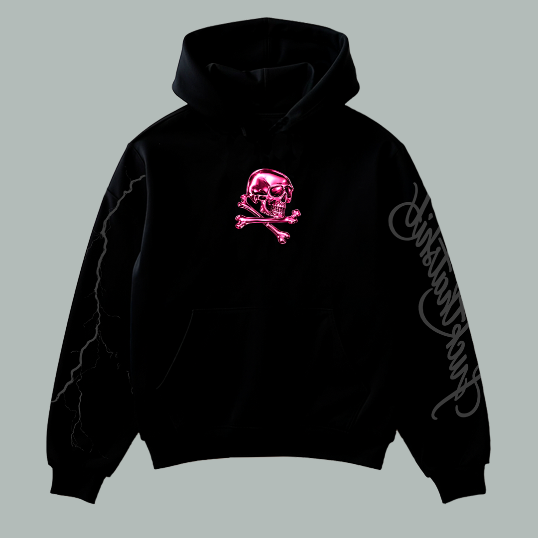 Hoodie Prime Thunder Struck Rosa
