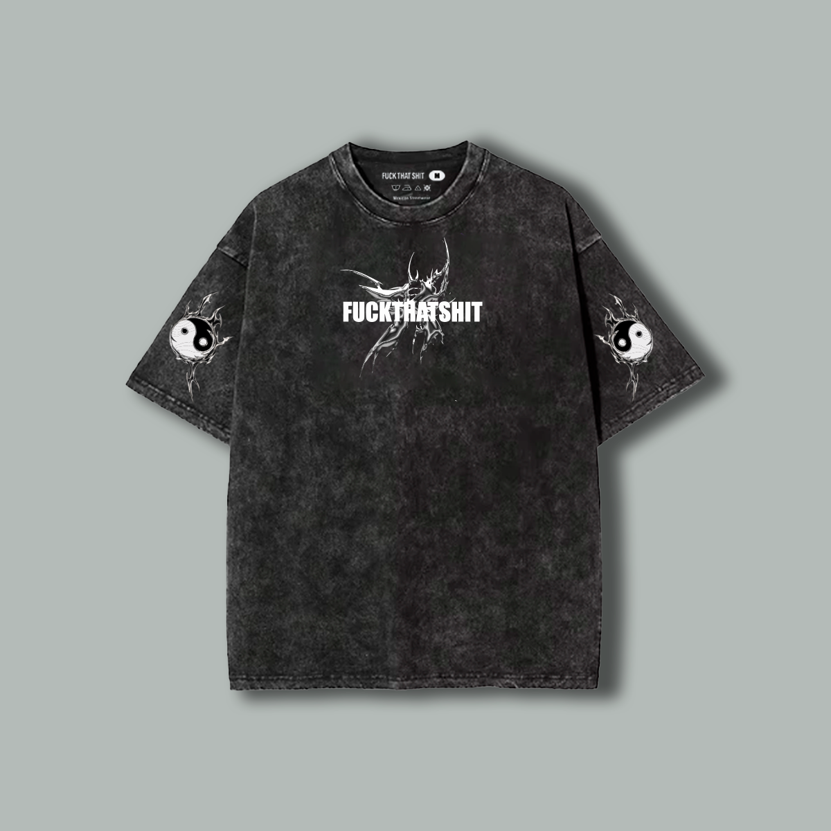 Playera Yin Y Yang Dark Liquid
