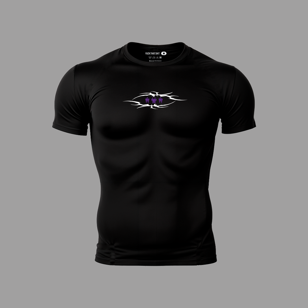 Playera De Compresión Rayos Future Dusk