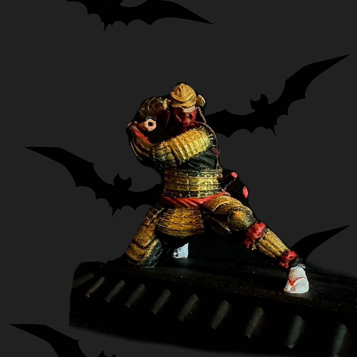 Porta inciensos samurai