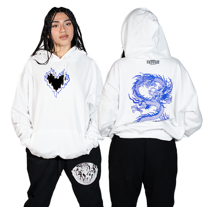 Hoodie Oversize Corazón Dragón