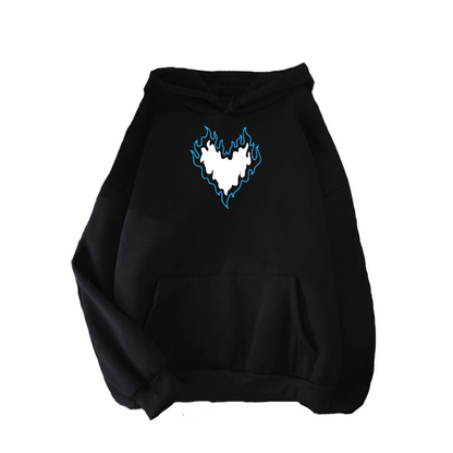 Hoodie Oversize Corazón Dragón