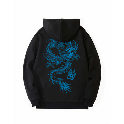 Hoodie Oversize Corazón Dragón