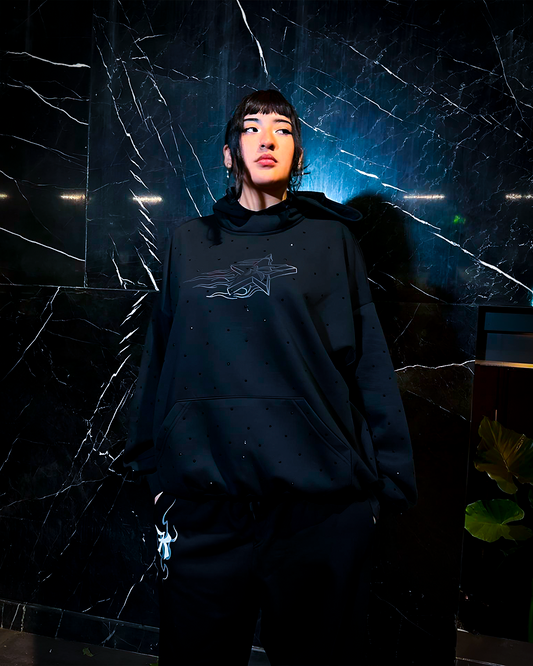 Hoodie Prime Super Star Full Diamond