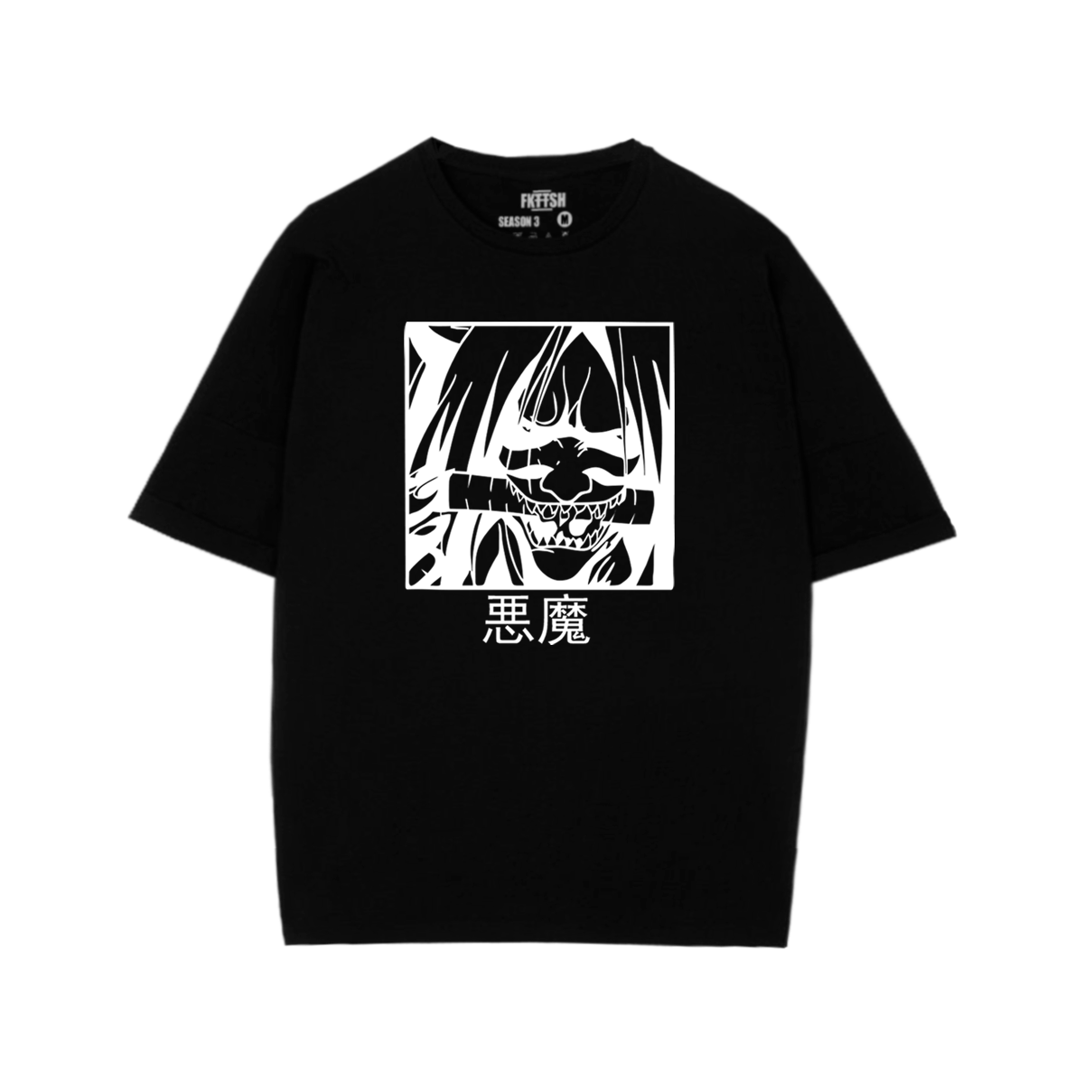 Playera Oversize Oni Shinigami