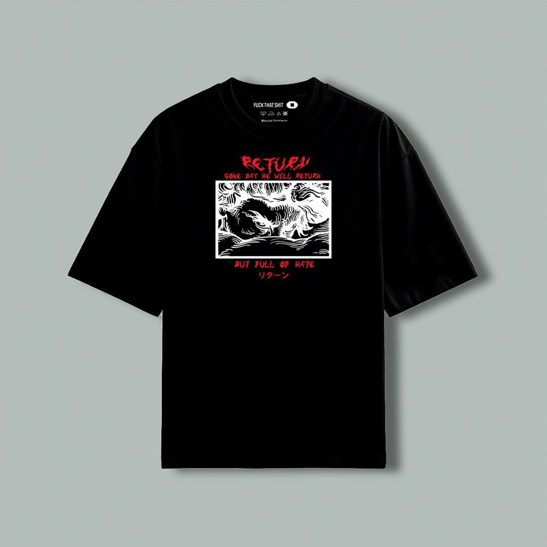 Playera Oversize Lucifer