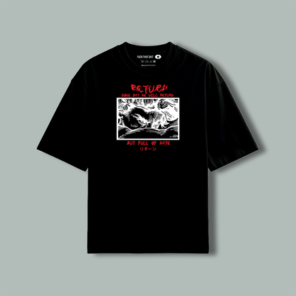 Playera Classic Oversize Lucifer