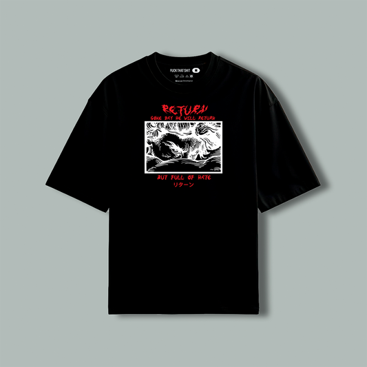 Playera Oversize Lucifer