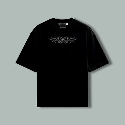 Playera Oversize Formando Eclipses