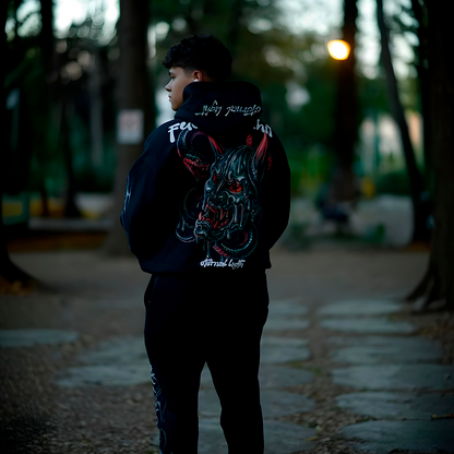 Hoodie Oni Chrome Snake