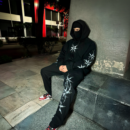 Hoodie Balaclava Shuriken Star