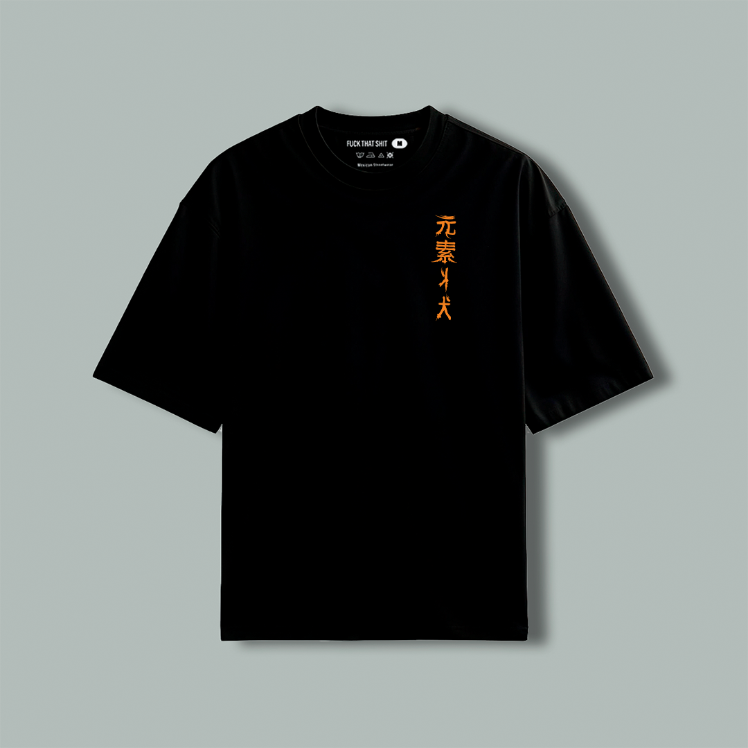 Playera Oversize The Dragón Hydro Elemental