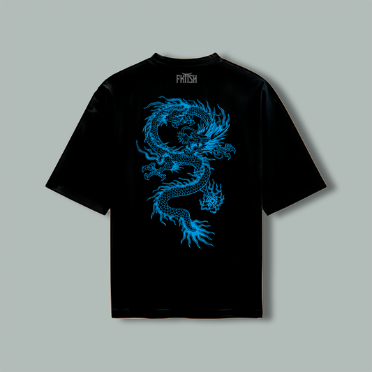 Playera Oversize Exclusiva Corazón Dragón