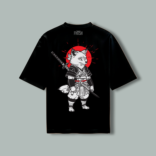 Playera Oversize Kichiro El Zorro Samurai