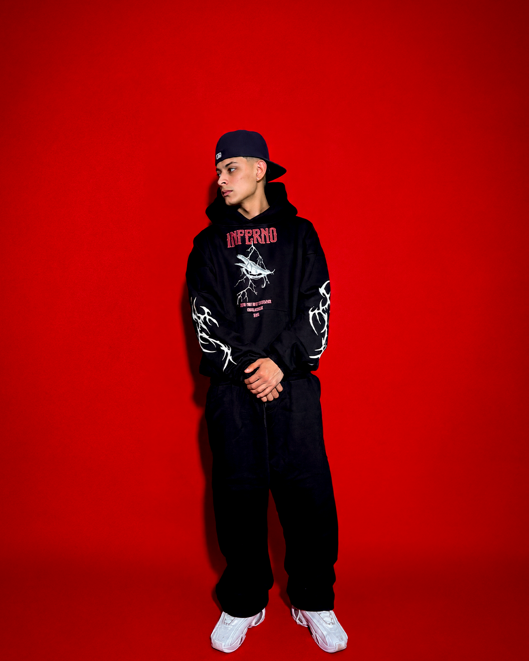 Hoodie Lucifer Con Cuernos
