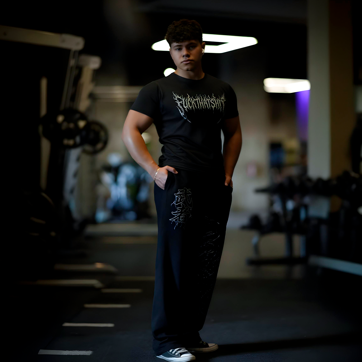 Playera Compresion Dragon Glitch