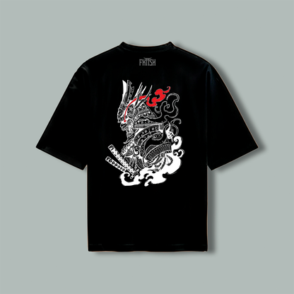 Playera Oversize Samurái Oni
