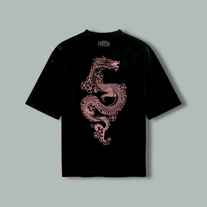 Playera Classic Dragon Rosa Corazon