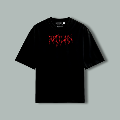 Playera Oversize Samurái Oni