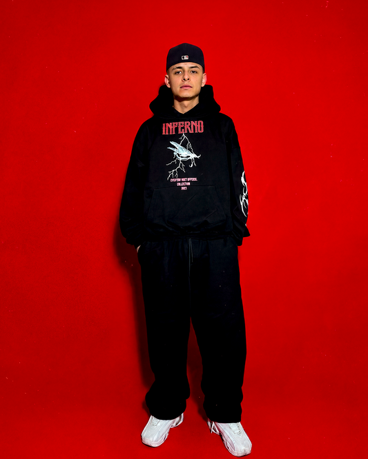 Hoodie Lucifer Con Cuernos