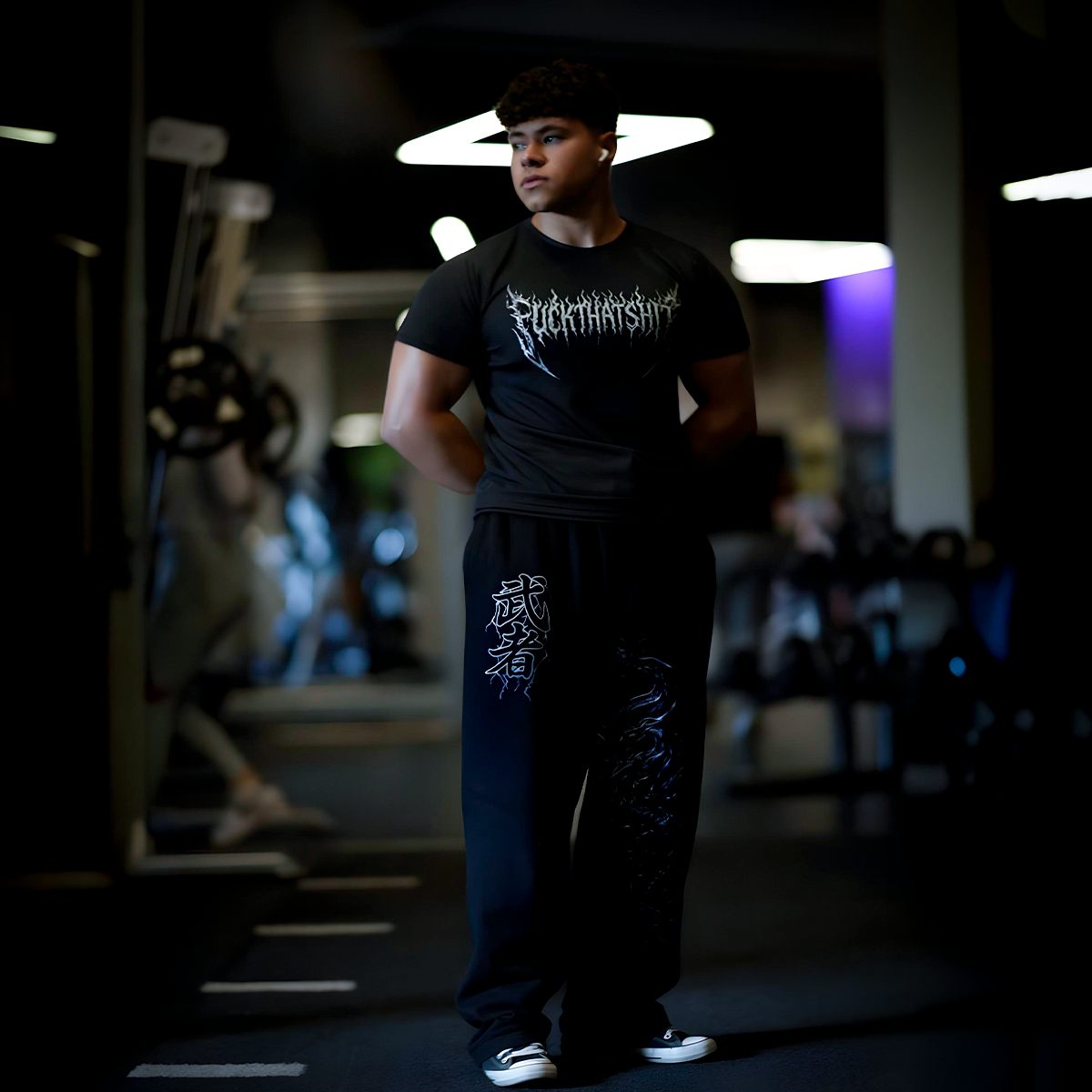 Playera Compresion Dragon Glitch